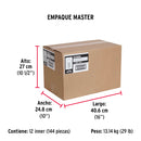 Tornillo Cabeza Hexagonal 1/4" (6 mm) X 1" Blister 10 Piezas Fiero