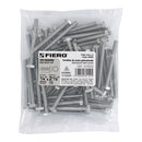 Tornillo Cabeza Hexagonal 1/4" x 2"1/2 Bolsa 50 Piezas Fiero