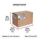 Tornillo Cabeza Hexagonal 1/4" X 2" Blister 6 Piezas Fiero