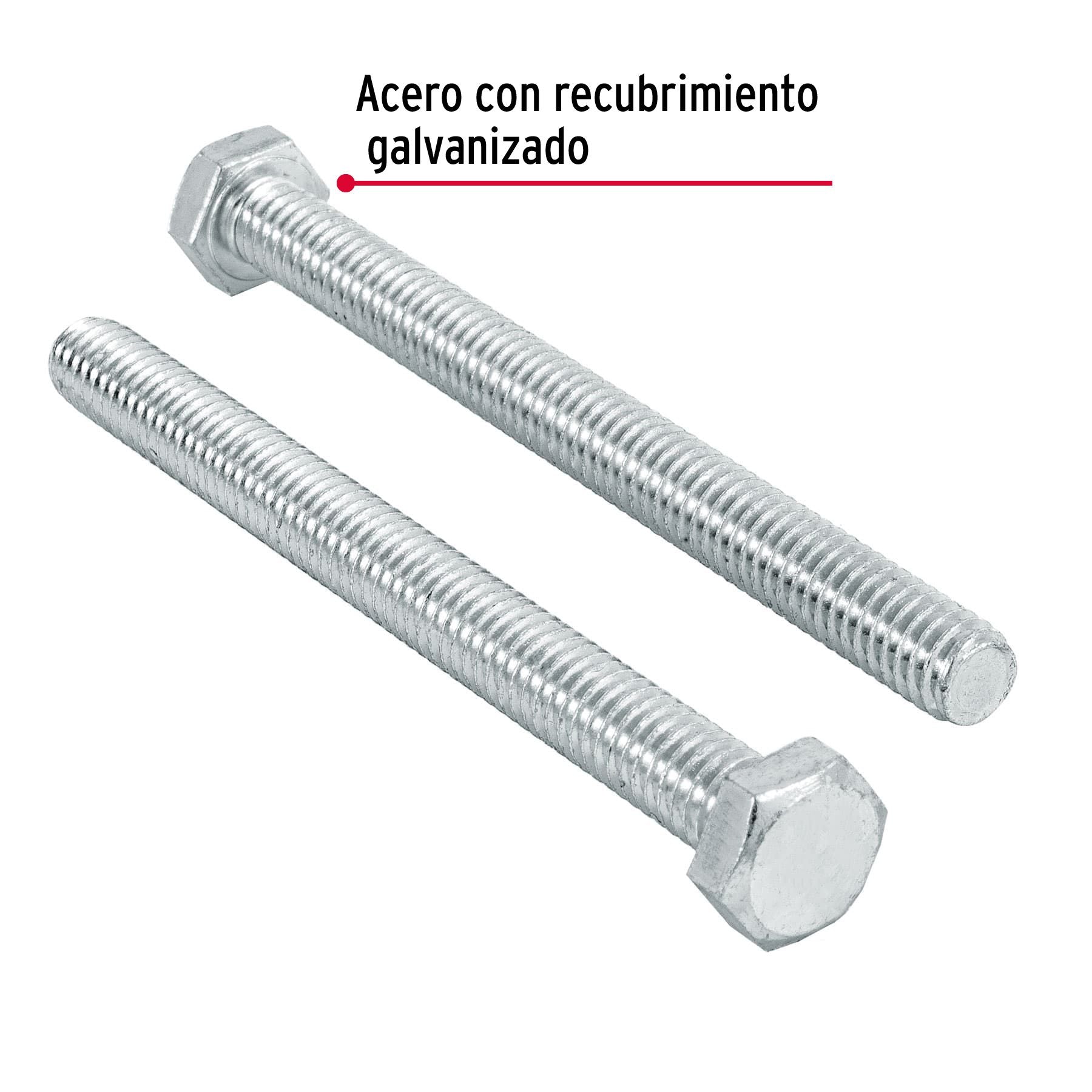 Tornillo Cabeza Hexagonal 5/16" x 3"1/2 Fiero Bolsa 50 Piezas