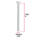 Tornillo Cabeza Hexagonal 5/16" (8 mm) X 4" Fiero
