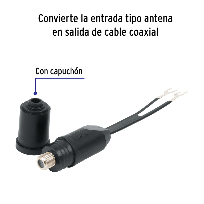 Transformador de Impedancia para Exteriores Volteck