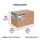 Tuerca Hexagonal 1/2" (13 mm) Fiero Blister 6 Piezas