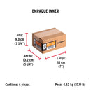 Tuerca Hexagonal 1/4" (6 mm) Fiero Bolsa 250 Piezas