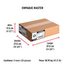 Tuerca Hexagonal 1/4" (6 mm) Fiero Bolsa 250 Piezas