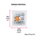 Tuerca Hexagonal 3/4" (19 mm) Fiero Bolsa 15 Piezas