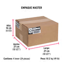 Tuerca Hexagonal 3/4" (19 mm) Fiero Bolsa 15 Piezas