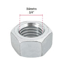 Tuerca Hexagonal 3/4" (19 mm) Fiero Bolsa 15 Piezas