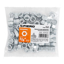 Tuerca Hexagonal 3/8" (10 mm) Fiero Bolsa 100 Piezas