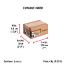 Tuerca Hexagonal 3/8" (10 mm) Fiero Bolsa 100 Piezas