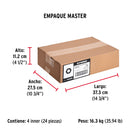 Tuerca Hexagonal 3/8" (10 mm) Fiero Bolsa 100 Piezas