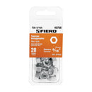 Tuerca Hexagonal 5/16" (8 mm) Fiero Blister 20 Piezas