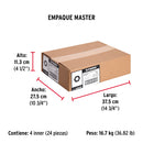 Tuerca Hexagonal 5/16" (8 mm) Fiero Bolsa 150 Piezas