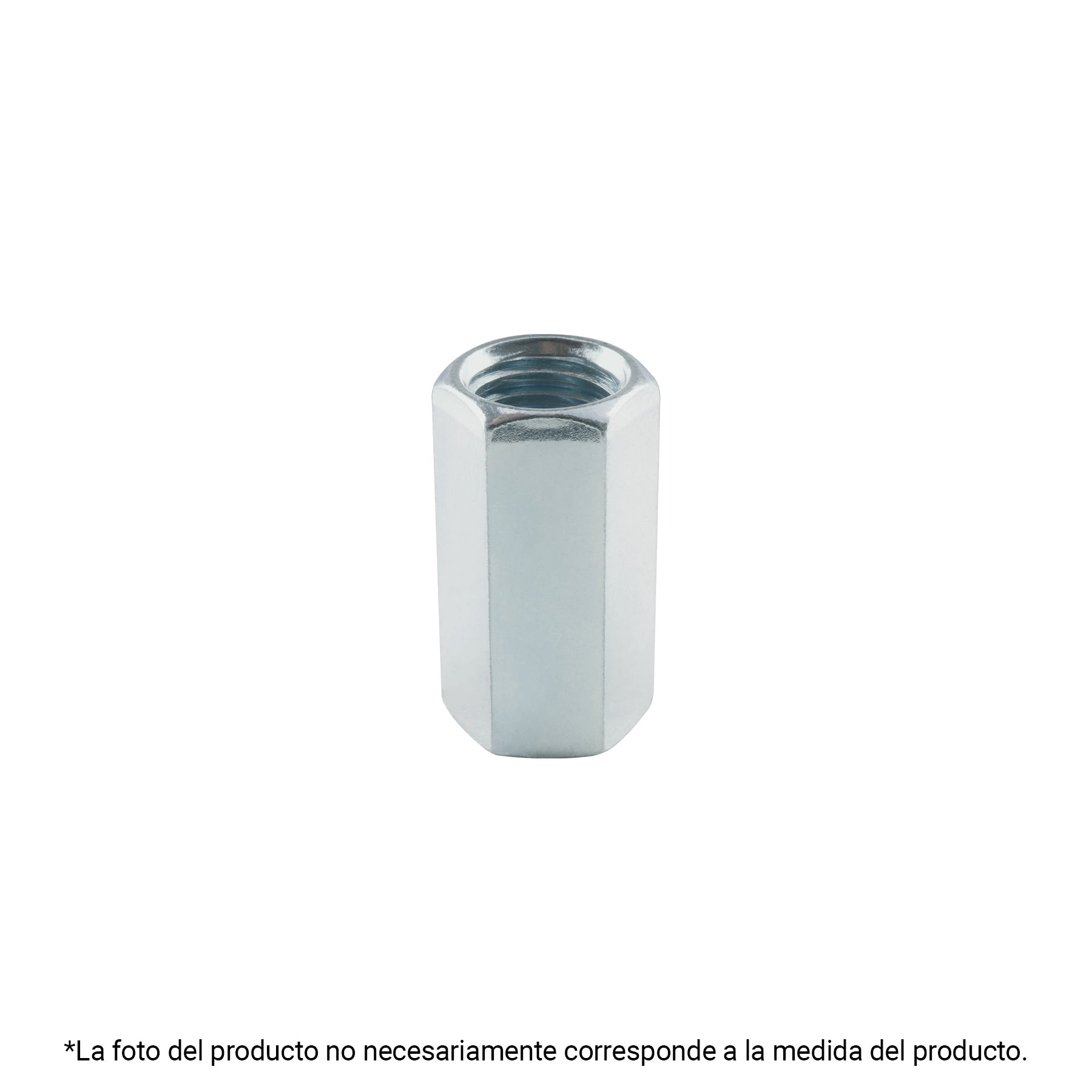 Tuerca Cople 3/8" (9.5 mm) Fiero Bolsa 5 Piezas