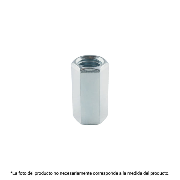 Tuerca Cople 1/4" (6 mm) Fiero Bolsa 5 Piezas