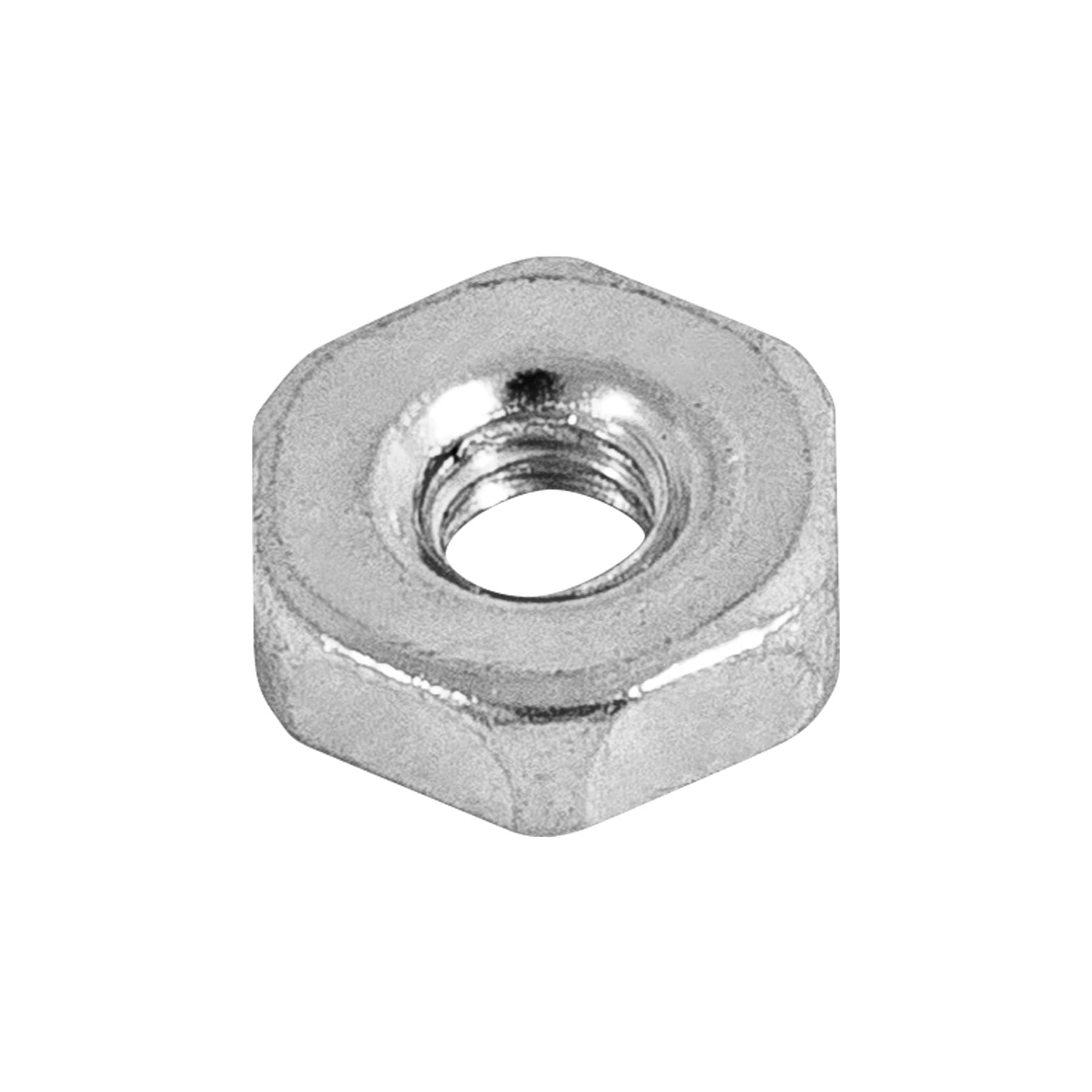 Tuerca Hexagonal 1/8" (3 mm) Fiero Bolsa 1,000 Piezas