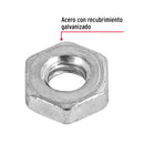 Tuerca Hexagonal 3/16" (5 mm) Fiero 100 Piezas