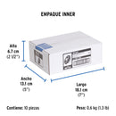 Tuerca Izquierda 7/8" para Gas con Maneral Plastico Foset