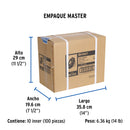 Tuerca Izquierda 7/8" para Gas con Maneral Plastico Foset