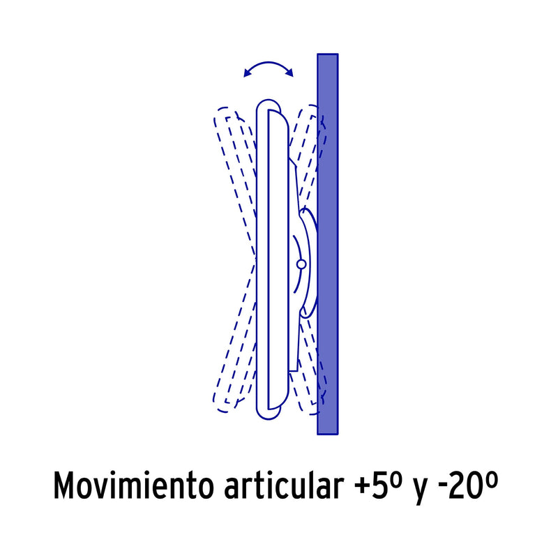 Soporte para Pantallas 32" a 70" Movimiento Angular Volteck