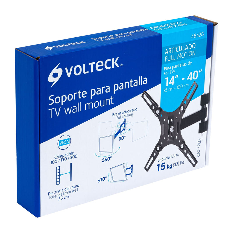 Soporte para Pantallas 14" a 40" Volteck