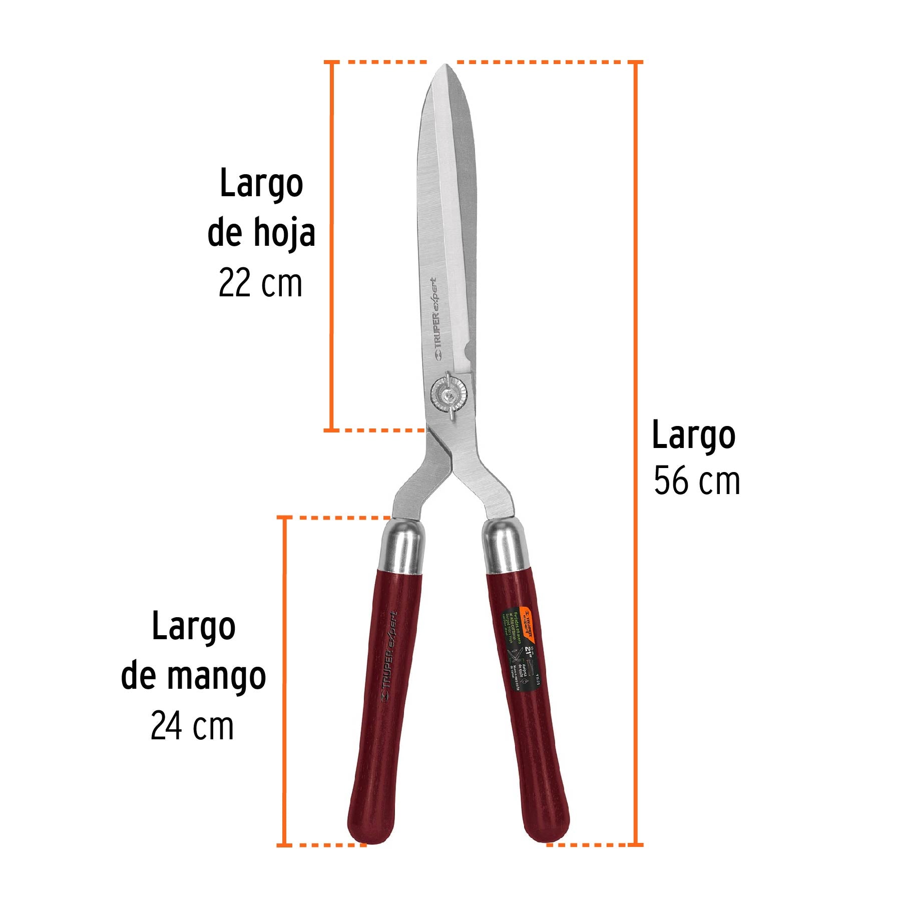 Tijeras para Poda Tipo Aleman 56 cm Truper Expert