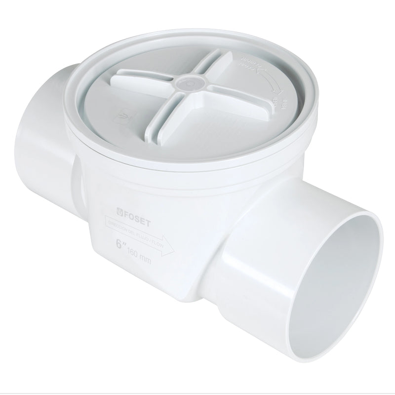 Valvula Antirretorno de ABS de 6" FOSET