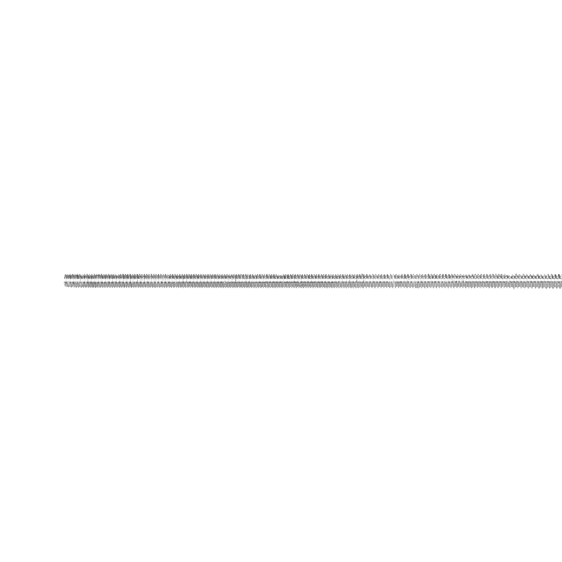 Varilla Roscada de 1 Metro x 1/4" (6 mm) Fiero