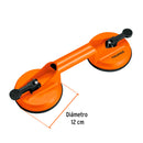 Ventosas de Aluminio para Vidrio Truper 2 Copas de Succion