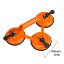 Ventosas de Aluminio para Vidrio Truper 3 Copas de Succion