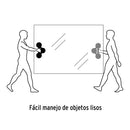 Ventosas de Aluminio para Vidrio Truper 3 Copas de Succion