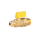 Valvula de Paso para Gas 3/8" Flare X 1/2" Macho NPT Foset