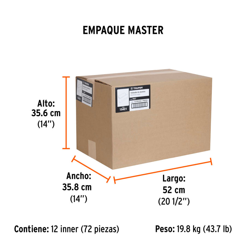 Volteador de Aluminio Truper