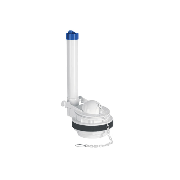 Contra Rebozadero para WC de 3" de 2 Piezas Cadena de Plastico Foset