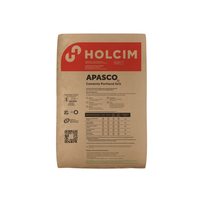 Cemento Gris Holcim Apasco Gris Ecoplanet por Kilo