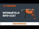 Rotomartillo  650 Watts Broquero de 1/2" Truper PRO