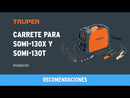 Soldadora Inversora Proceso SMAW y GMAW/FCAW 130 A 127 V Truper