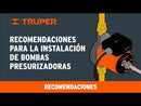 Bomba Presurizadora para Agua 1/6 HP Truper