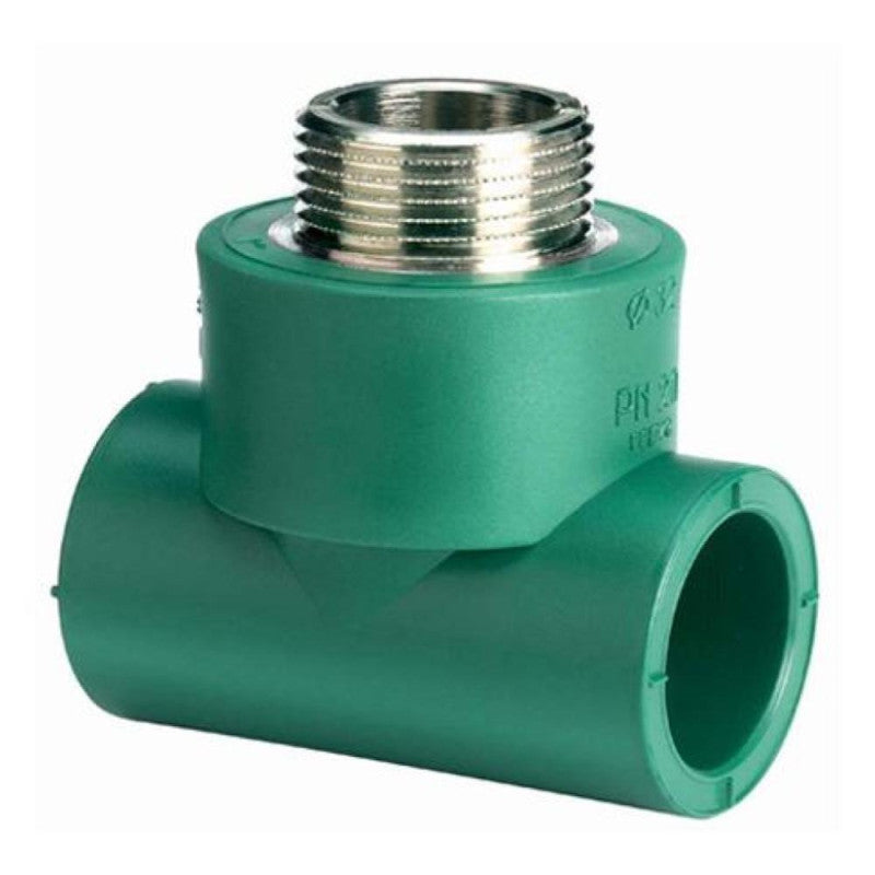 Tee PPR Rosca Central Exterior 1" (32 mm) Tuboplus