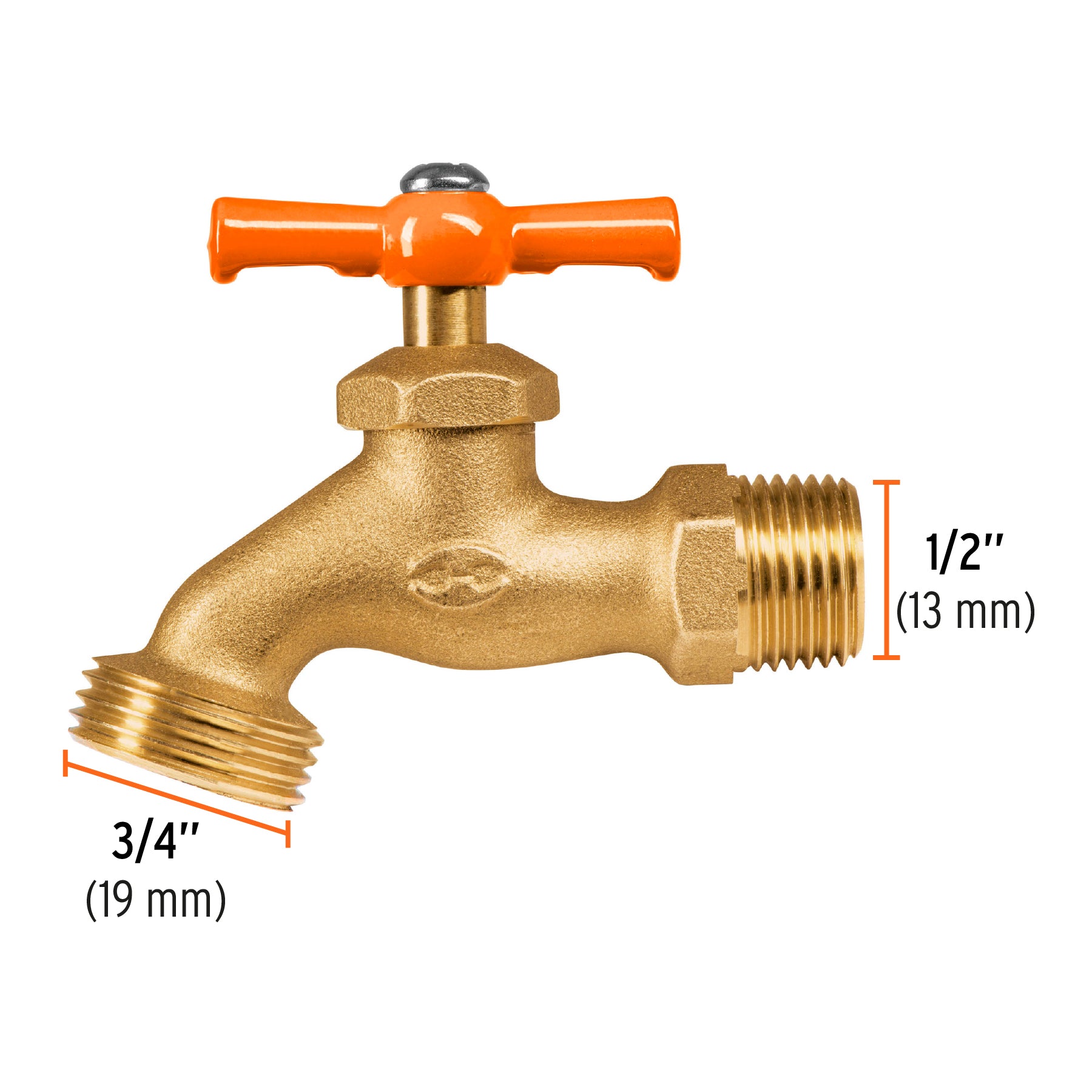Llave de Nariz para Manguera 1/2" Truper
