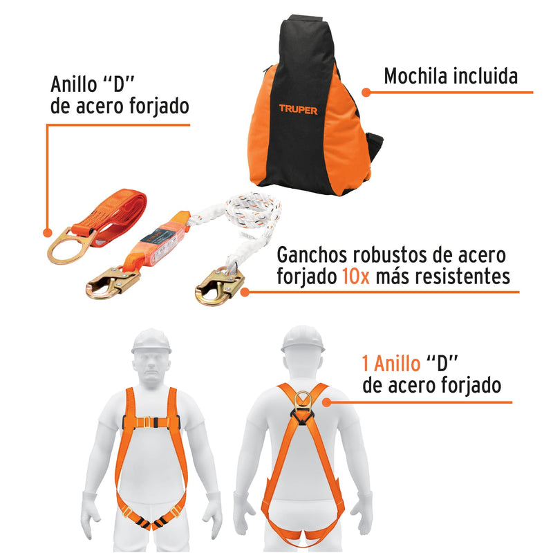 Kit Contra Caidas ANSI Truper