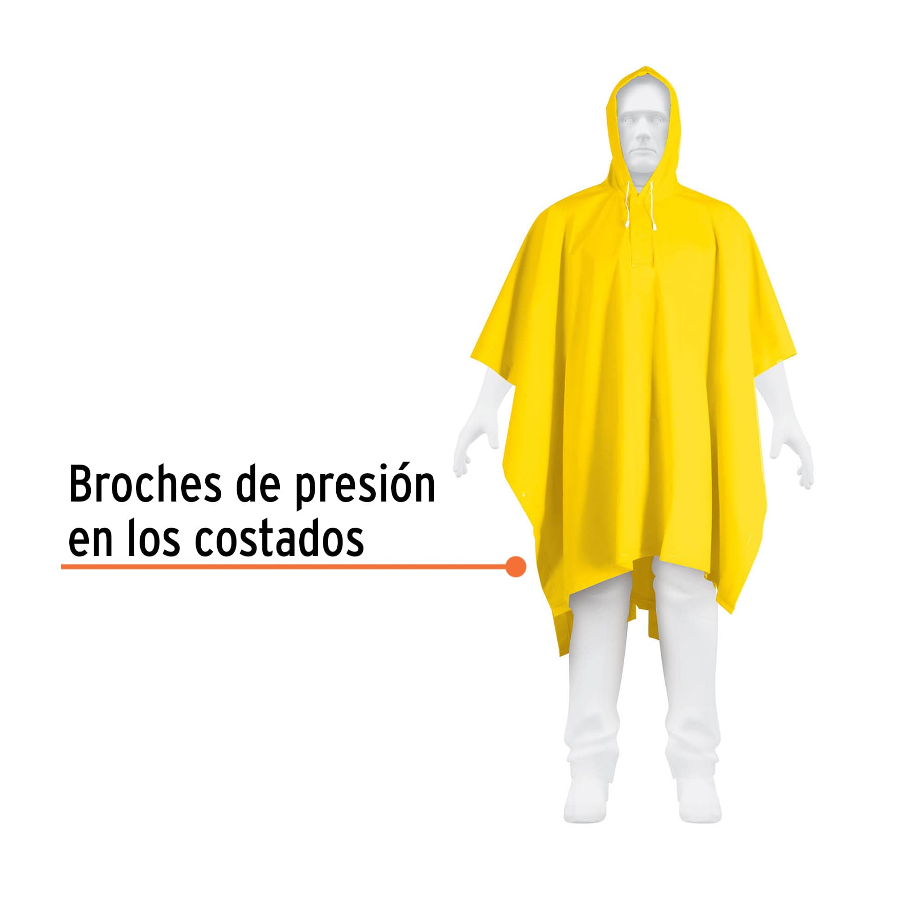 Poncho o Capamanga Doble Capa Unitalla Truper Expert