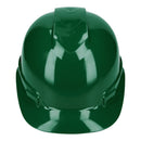 Casco de Seguridad con Ranuras de Ventilacion Ajuste de Matraca Truper Verde