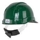 Casco de Seguridad Ajuste de Matraca Truper Verde