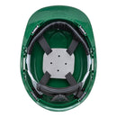 Casco de Seguridad Ajuste de Matraca Truper Verde