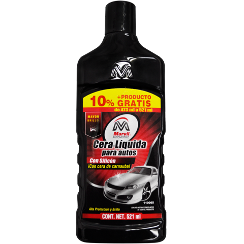 Cera Liquida con Silicon 473 ml Marvil