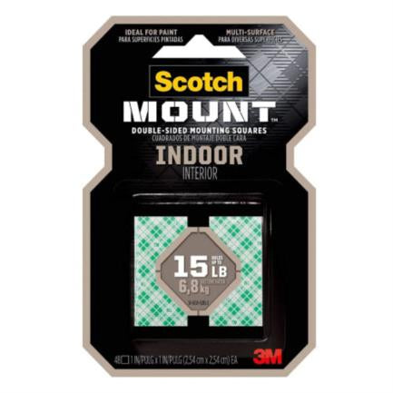 Cuadros de Montaje para Interiores 111H-SQ-48 3M Scotch
