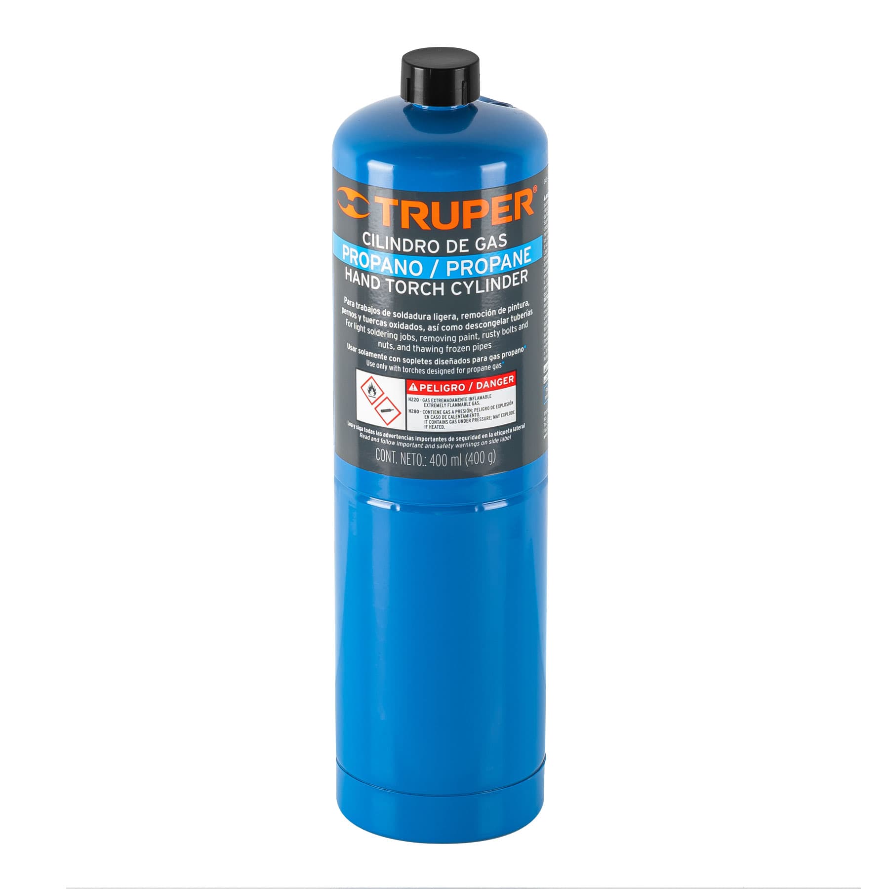 Tanque de Gas Propano Azul 400 Gramos Truper