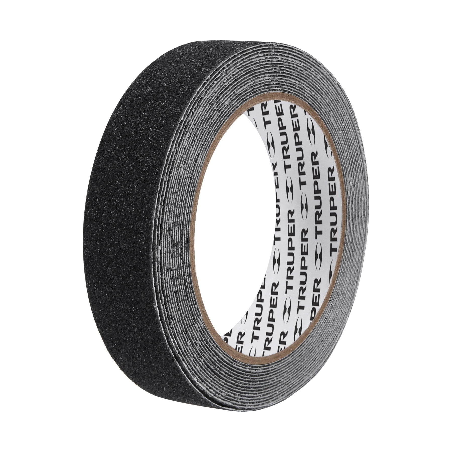 Cinta Adhesiva Antiderrapante 25 mm x 5 mts Negra Truper