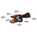 Lijadora de Banda 3" X 21" 1,010 Watts Truper PRO